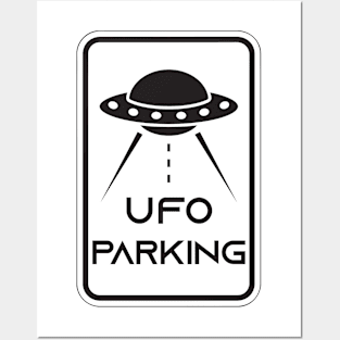 UFO Parking 5.0 Posters and Art